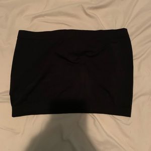 Black new mix tube top